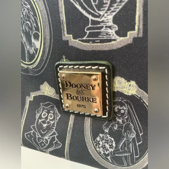 Disney Dooney & Bourke Haunted Mansion Portrait Crossbody Purse - Picture 5 of 15